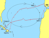 Columbus's first voyage
